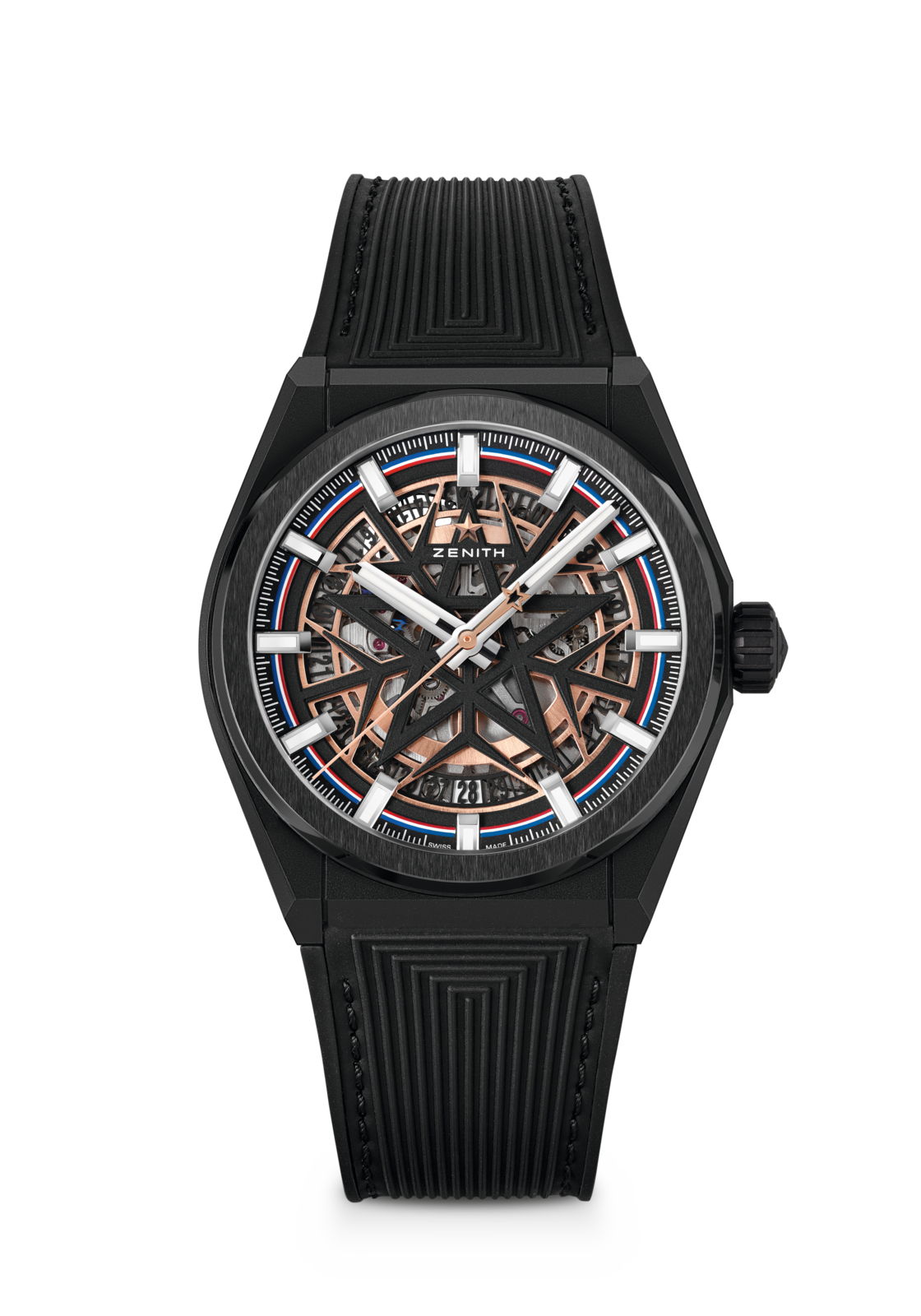 Zenith DEFY Classic Skeleton Fusalp - 41 MM - Ceramic - Black Dial - 49.9000.670-1/22.R797