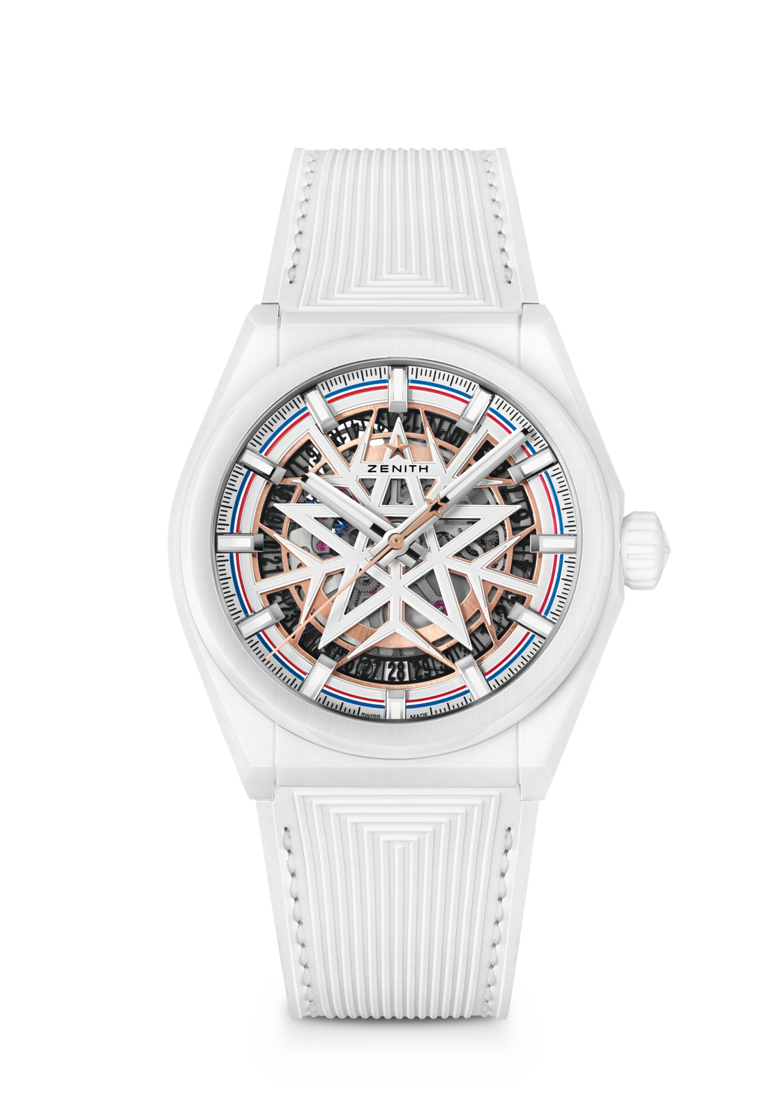 Zenith DEFY Classic Skeleton Fusalp - 41 MM - Ceramic - Silver Dial - 49.9002.670-1/02.R796