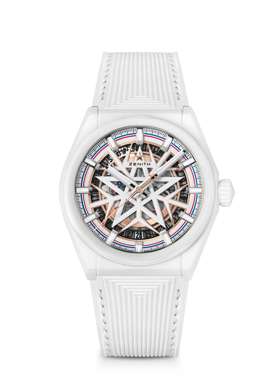 Zenith DEFY Classic Skeleton Fusalp - 41 MM - Ceramic - Silver Dial - 49.9002.670-1/02.R796