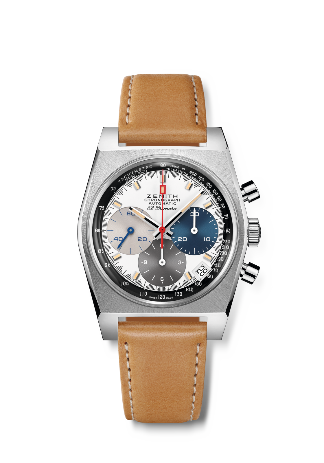 Zenith CHRONOMASTER Revival - 37 MM - Stainless Steel - White Dial - 03.A384.400/3817.C855