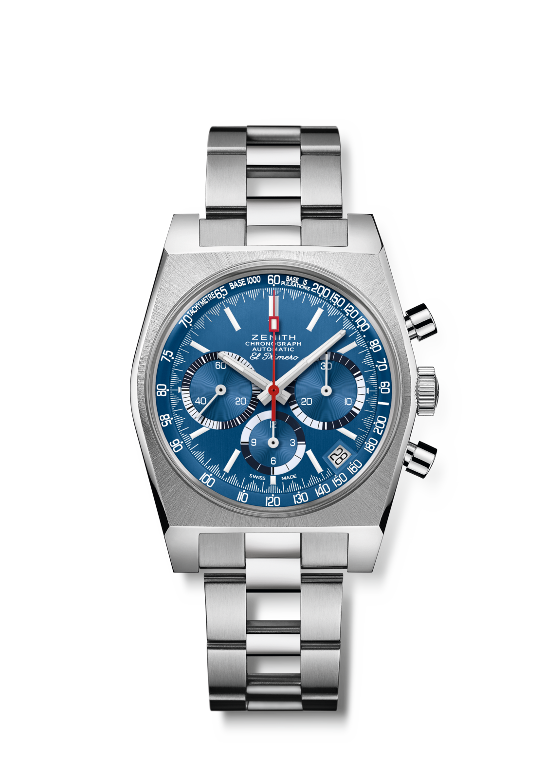 Zenith CHRONOMASTER Revival Airweight Cover Girl - 37 MM -  Titanium - Blue Dial - 95.A3818.400/51.M3818