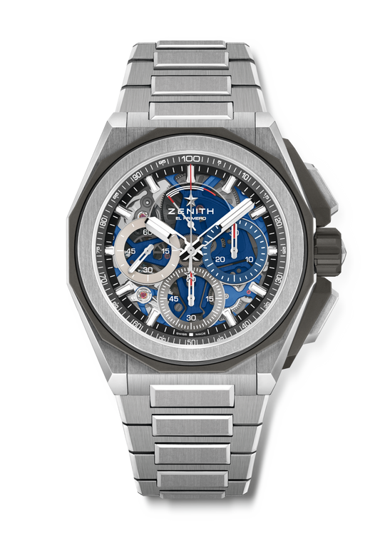 Zenith DEFY Extreme - 45 MM - Titanium - Blue Sapphire Dial - 95.9100.9004/01.I001