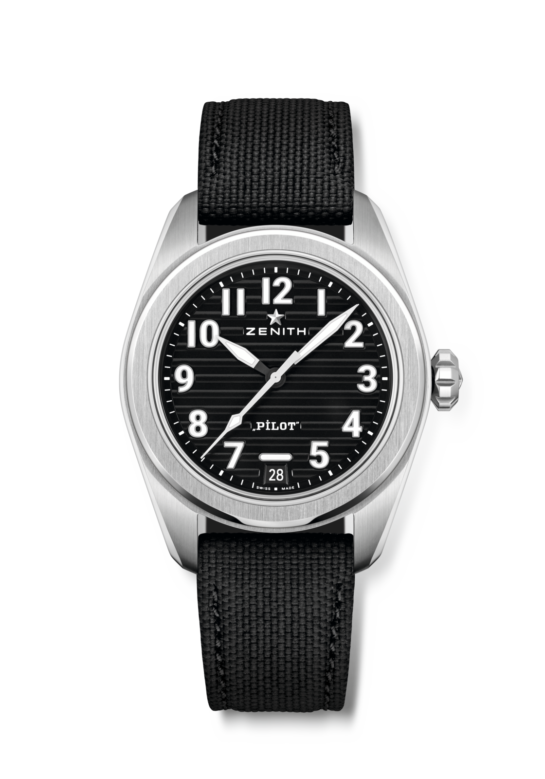 Zenith PILOT Automatic - 40 MM - Stainless Steel - Black Arabic Dial - 03.4000.3620/21.I001