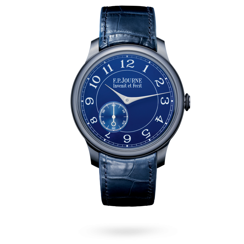 F.P. Journe Classique Chronomètre Bleu Tantalum 39 MM - Blue Leather Strap - Blue Dial - Chronomètre Bleu