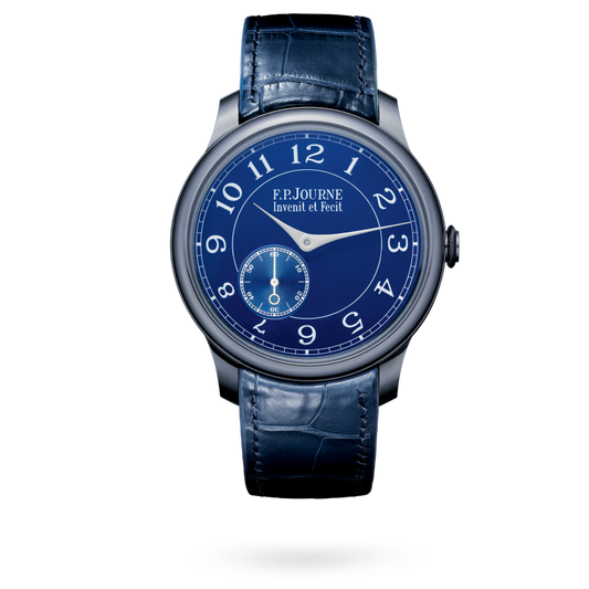 F.P. Journe Classique Chronomètre Bleu Tantalum 39 MM - Blue Leather Strap - Blue Dial - Chronomètre Bleu