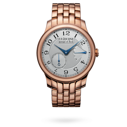 F.P. Journe Classique Chronomètre Souverain Rose Gold 40 MM - Rose Gold Bracelet - Silver Dial - Chronomètre Souverain