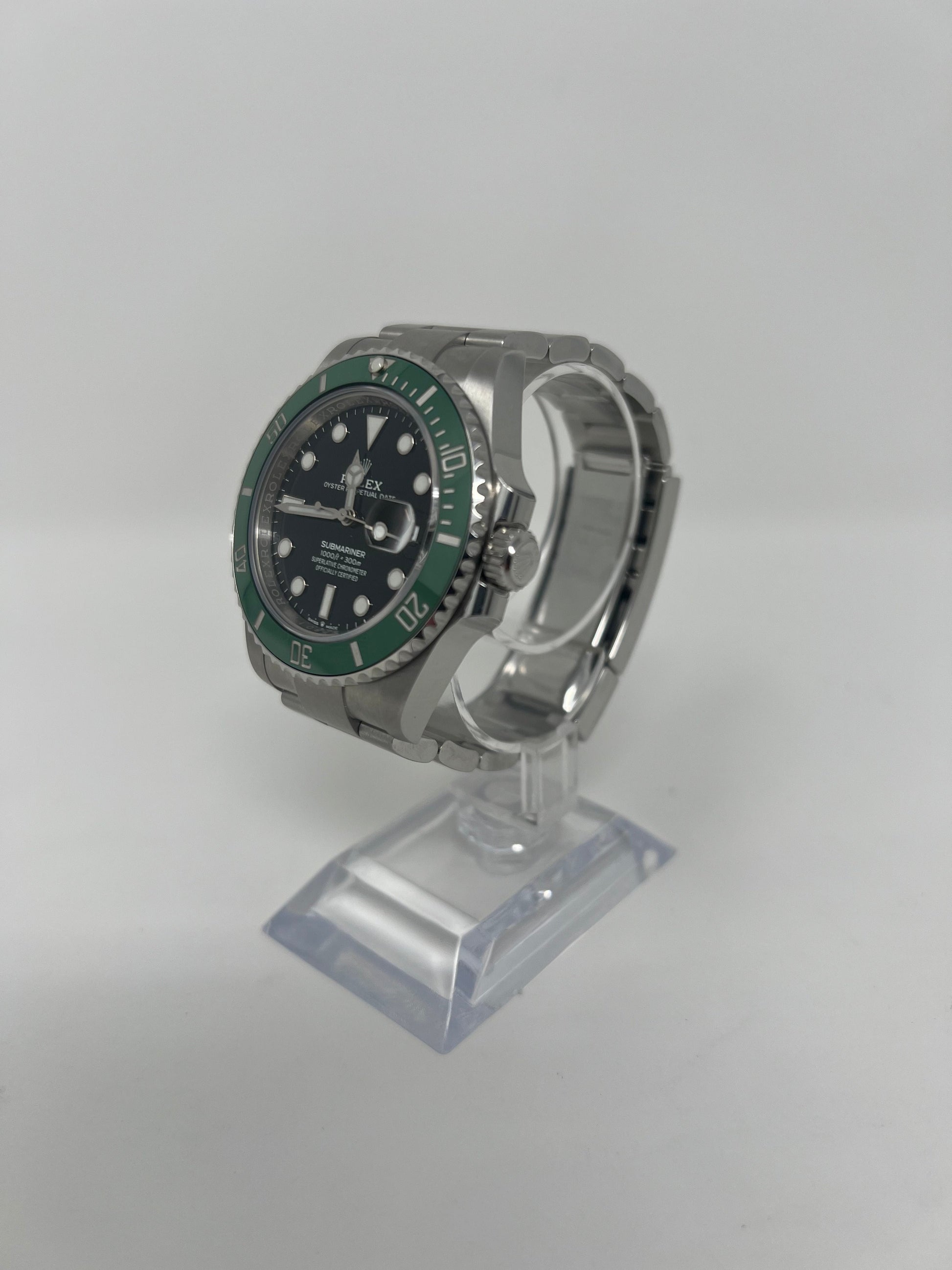 Rolex Starbucks Oystersteel Submariner 41MM - Oyster Bracelet - Black Dial - Green Dial - 126610LV