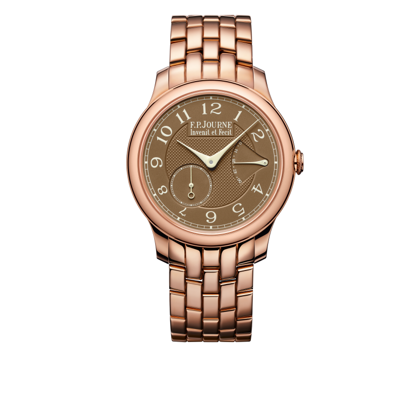 F.P. Journe Classique Chronomètre Souverain Rose Gold 40 MM - Rose Gold Bracelet - Brown Dial - Chronomètre Souverain Havana