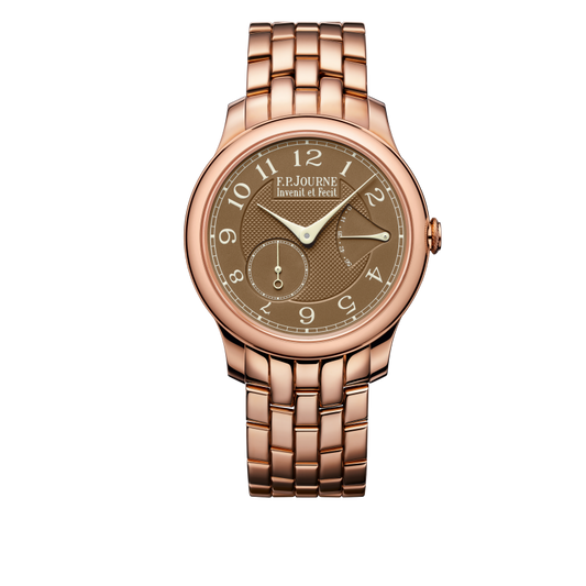 F.P. Journe Classique Chronomètre Souverain Rose Gold 40 MM - Rose Gold Bracelet - Brown Dial - Chronomètre Souverain Havana
