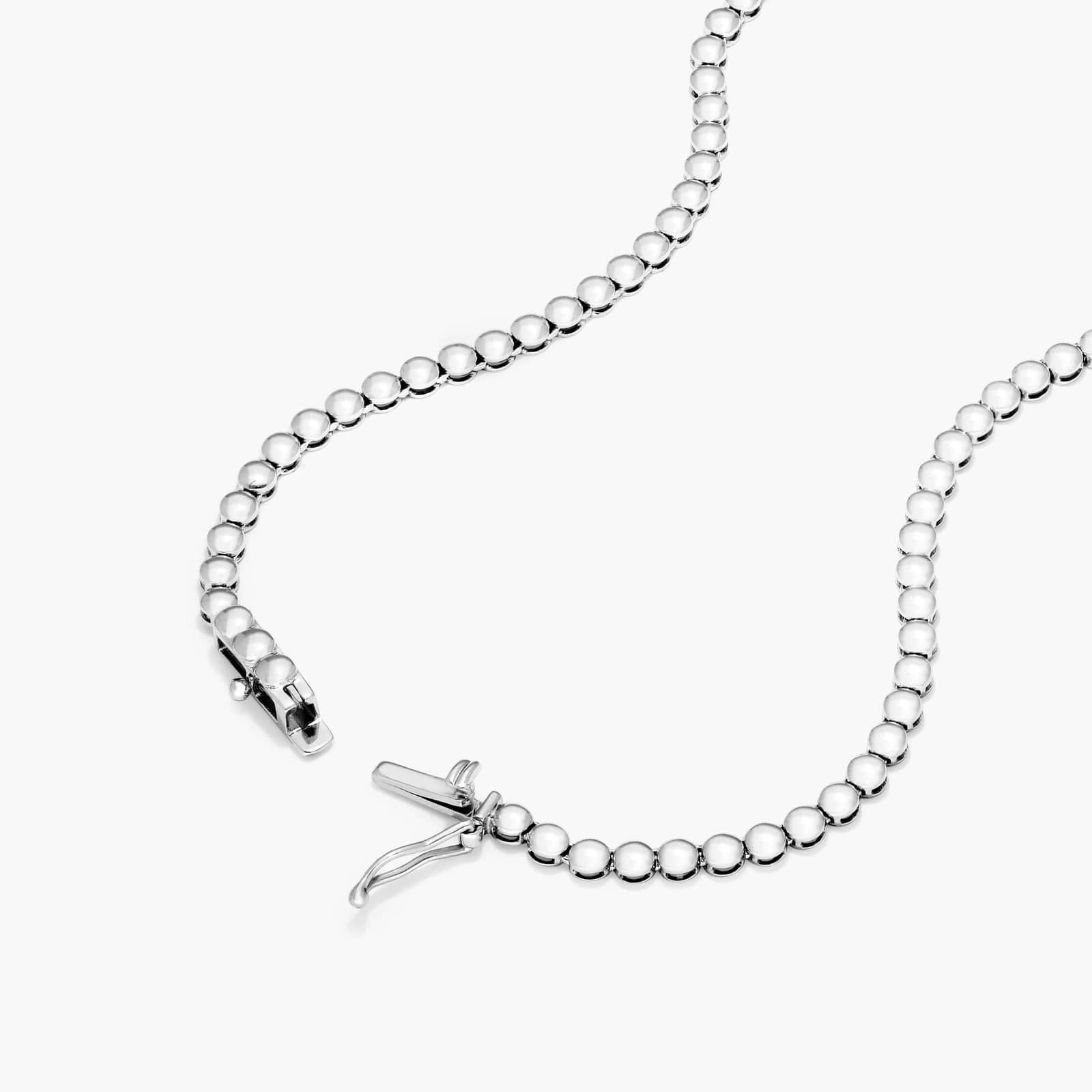 Diamond Lariat Necklace - 14k White Gold - 2 6/8 Ct. Tw. - N-0054WG14 DL