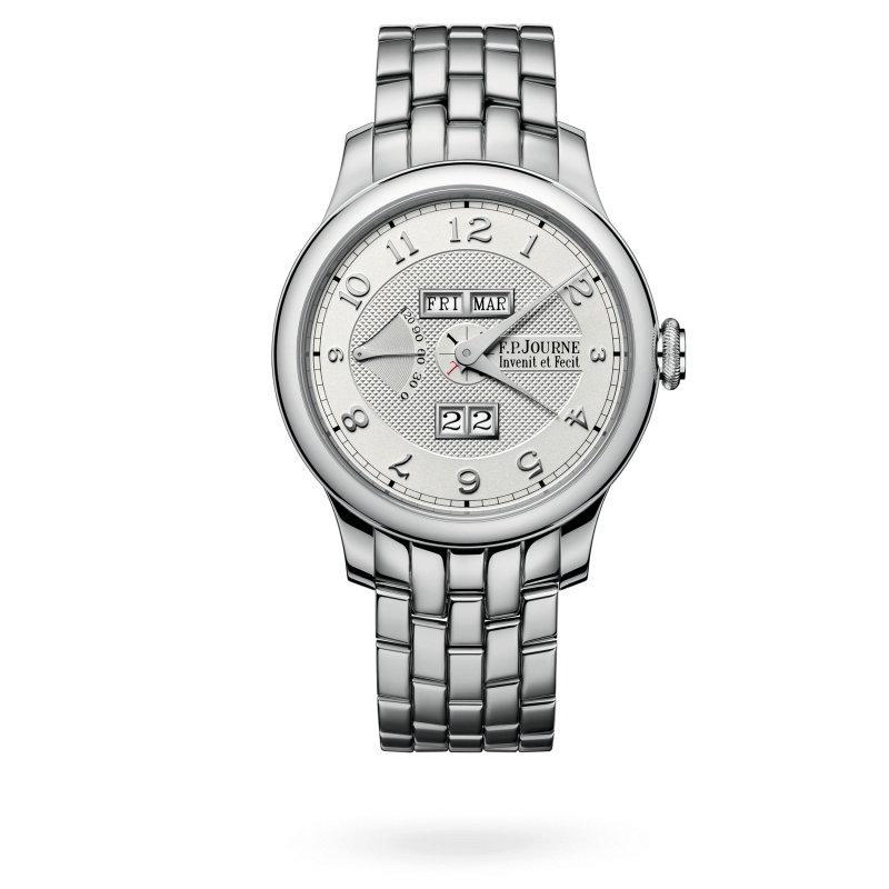 F.P. Journe Classique Quantième Perpétuel Platinum 40 MM - Platinum Bracelet - Silver Dial - Quantième Perpétuel