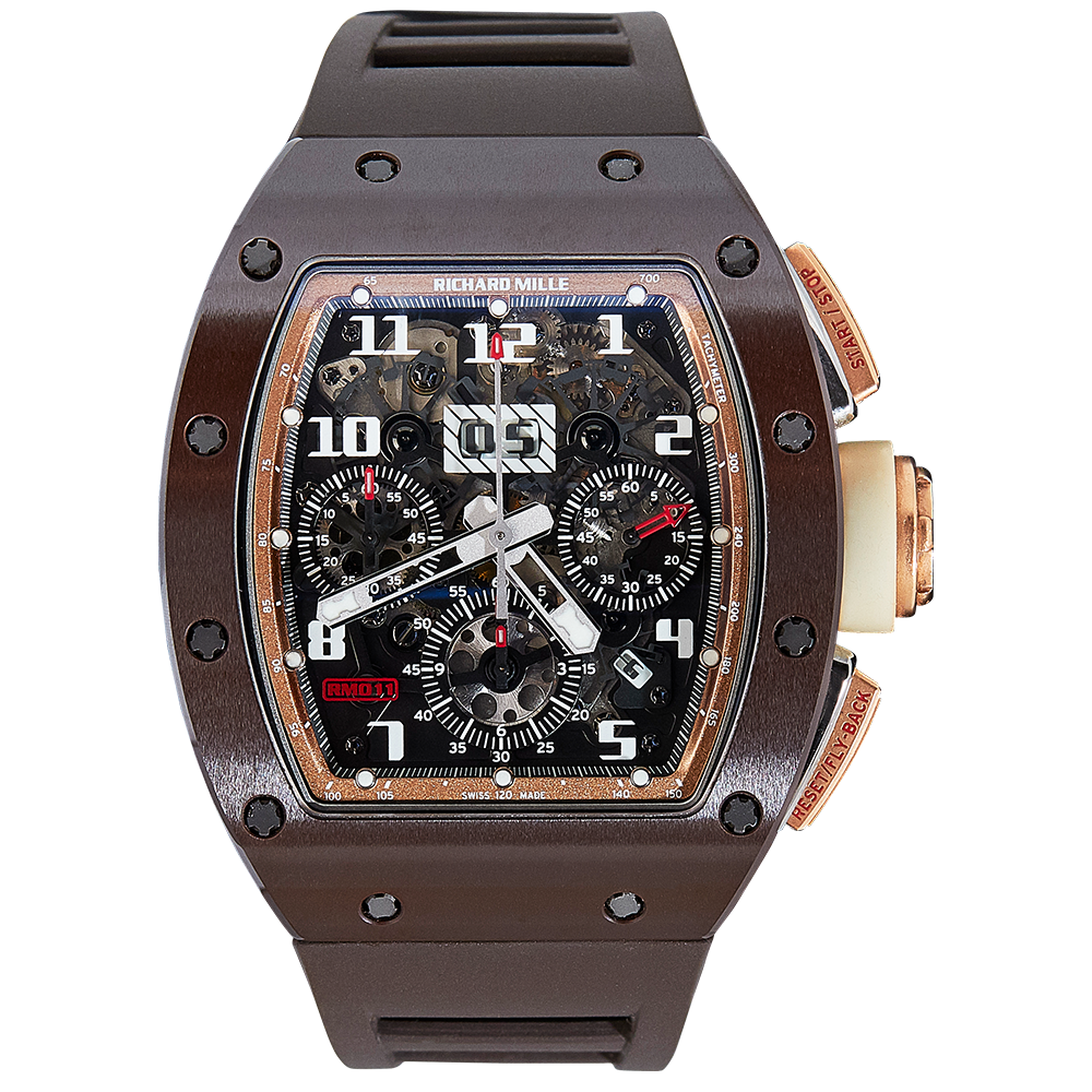 Richard Mille - Ceramic and Rose Gold - RM 011 RG CR