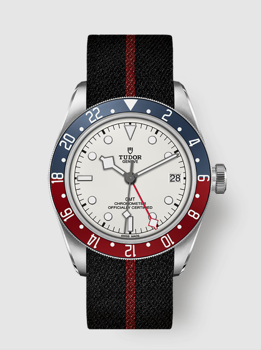 Tudor Black Bay GMT - 41 MM - Steel - White Dial - M79830RB-0012