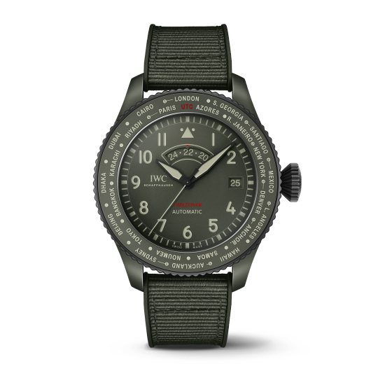 IWC Pilot's - Ceramic - 46 MM - Green Dial - IW395601