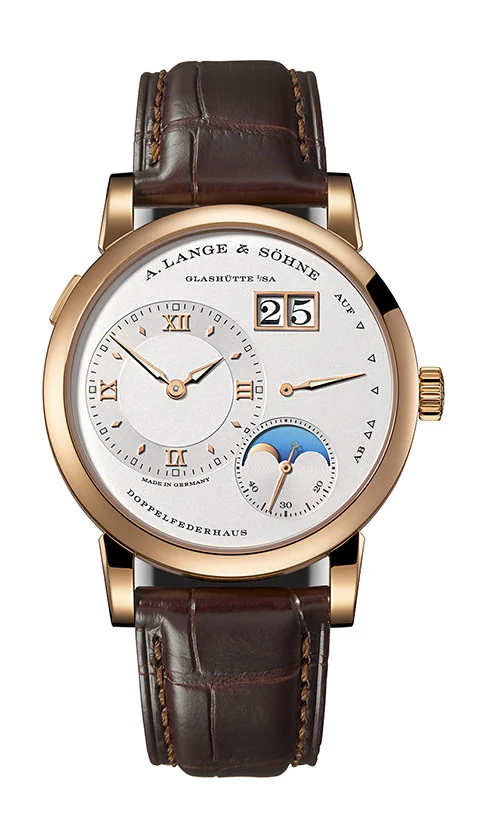 A.Lange & Söhne Lange 1- 38.5 MM -  Rose Gold - White Dial - 192.032