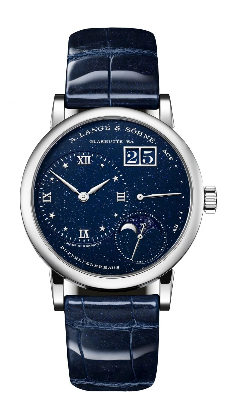 A.Lange & Söhne Lange 1 - 36.8 MM - White Gold - Blue Dial - 182.086