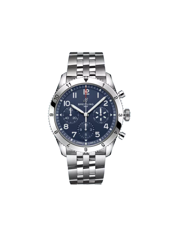 Breitling Avenger Stainless Steel 42 MM - Stainless Steel Bracelet - Blue Dial - A233801A1C1A1