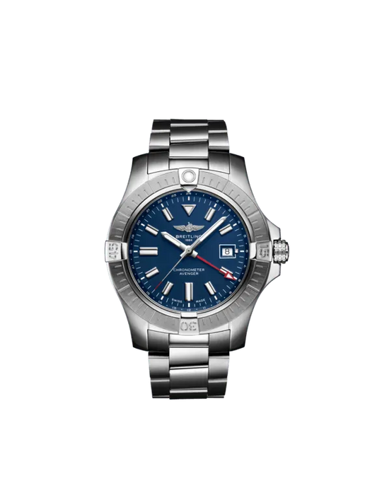 Breitling Avenger Stainless Steel 45 MM - Stainless Steel Bracelet - Blue Dial - A32395101C1A1