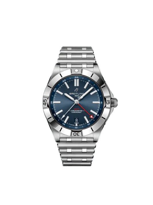 Breitling Chronomat Stainless steel 40 MM - Stainless steel Bracelet - Blue Dial - A32398101C1A1