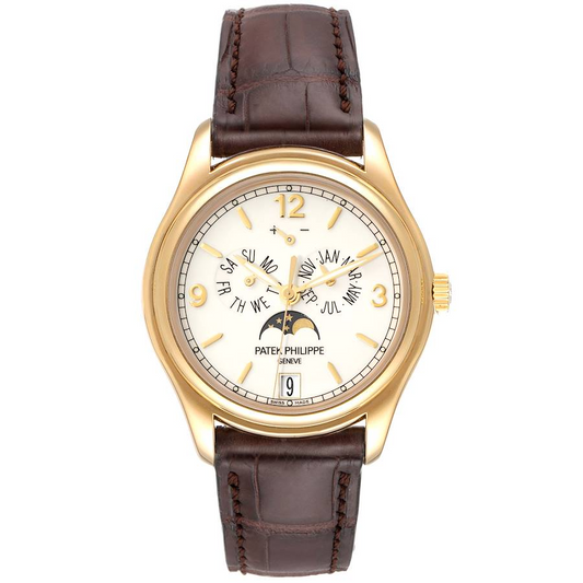 Patek Philippe Complications - Moonphase and Annual Calendar -  39 MM - Yellow Gold - 5146J