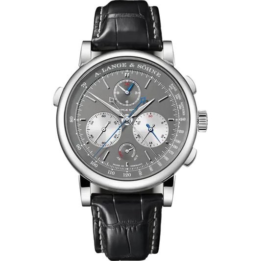 A.Lange & Söhne - Triple Split - Chronograph - 43.2 MM - White Gold - Grey Dial - 424.038F