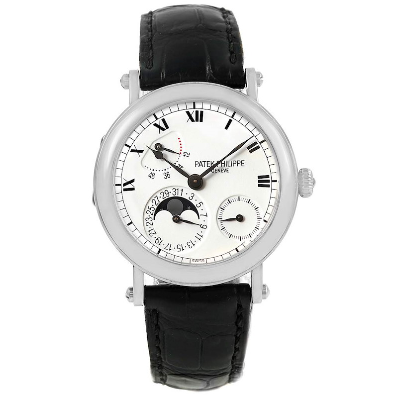 Patek Philippe Complications - Moonphase - White Gold - 36 MM -  5054G