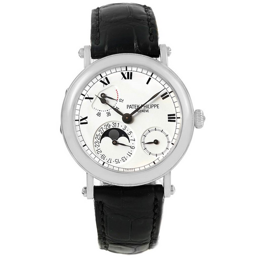 Patek Philippe Complications - Moonphase - White Gold - 36 MM -  5054G