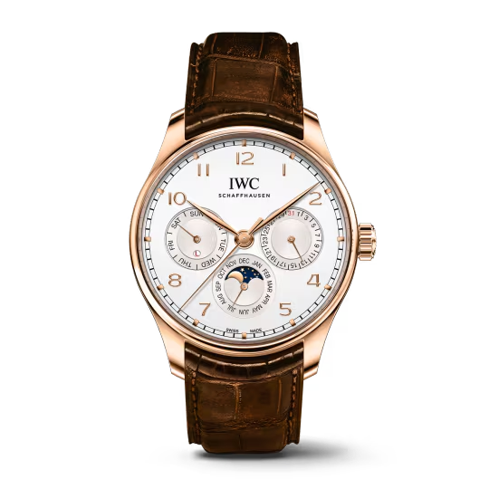 IWC Portugieser Perpetual Calendar - Rose Gold - 42.4 MM - White Dial - IW344202