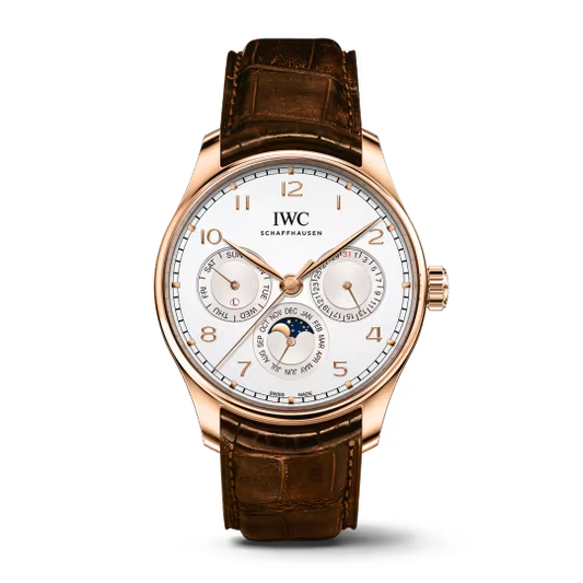 IWC Portugieser Perpetual Calendar - Rose Gold - 42.4 MM - White Dial - IW344202