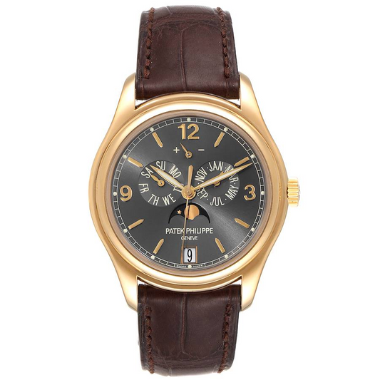 Patek Philippe Complications - Annual Calendar and Moonphase - 39 MM - Yellow Gold - 5146J - 01D