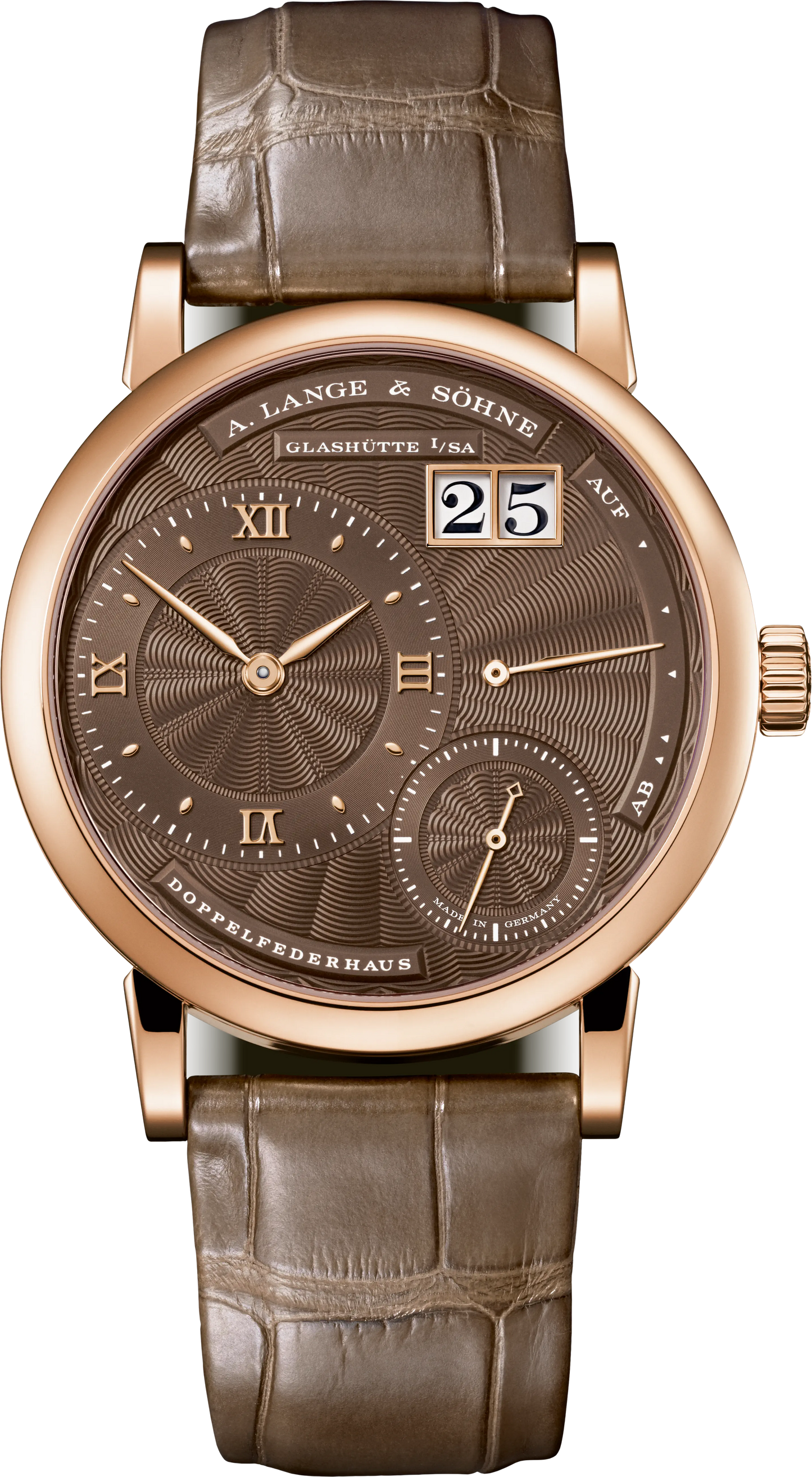 A.Lange & Söhne Little Lange 1 - 36.8 MM -  Rose Gold - Brown Dial - 181.037