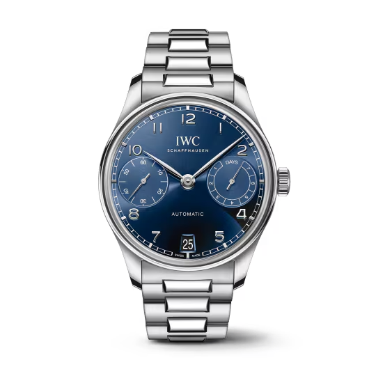 IWC Portugieser - Steel - 42.4 MM - Blue Dial - IW501704