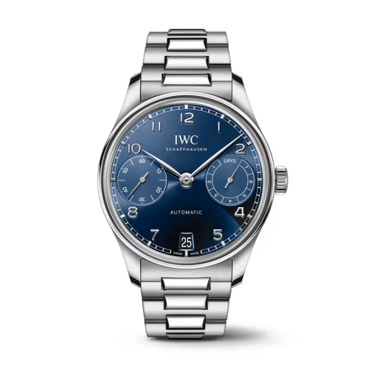 IWC Portugieser - Steel - 42.4 MM - Blue Dial - IW501704