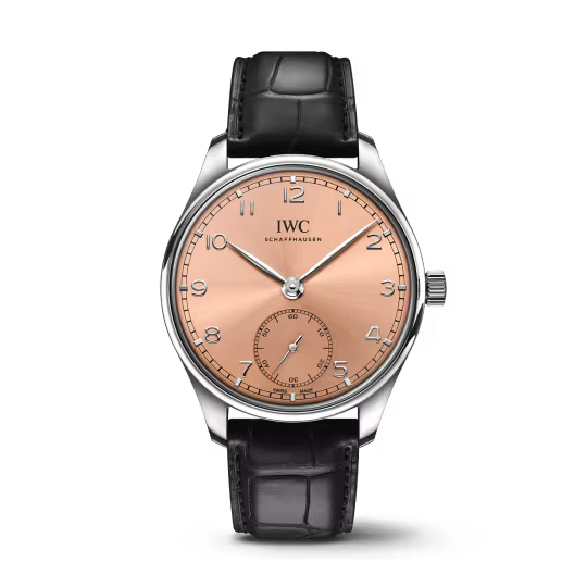 IWC Portugieser - Stainless Steel - 40.4 MM - Rose Dial - IW358313