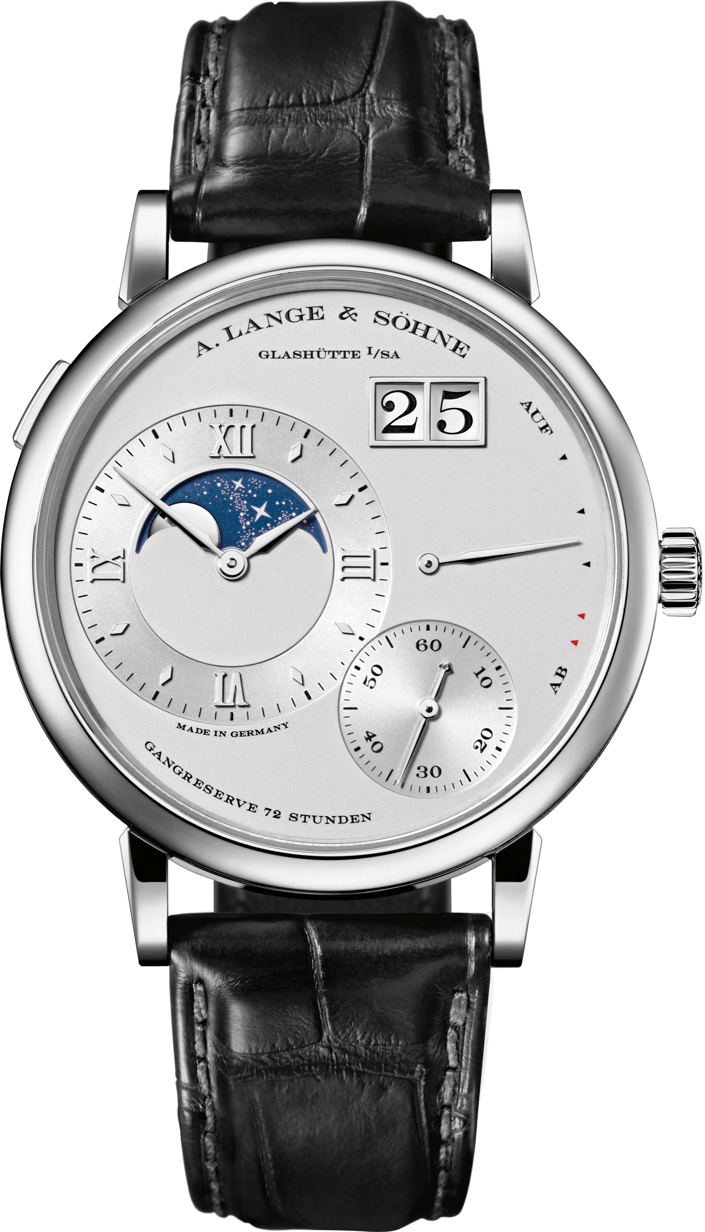 A.Lange & Söhne Grand Lange 1 - Moonphase - 41 MM - Platinum - Silver Dial - 139.025