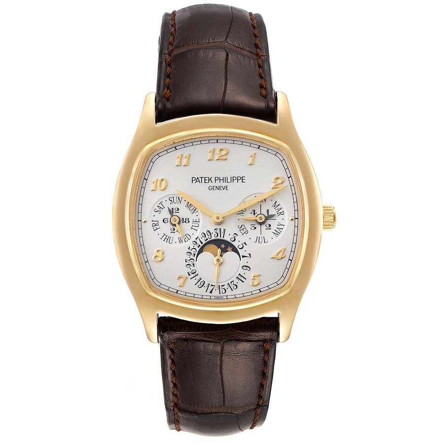Patek Philippe Complications - Perpetual Calendar and Moonphase - 44.6 MM - Yellow Gold - 5940J-001