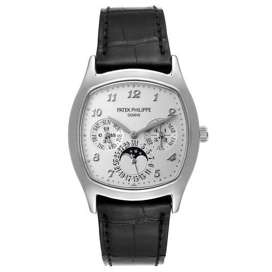 Patek Philippe Complications - Perpetual Calendar and Moonphase - 44.6 MM - White Gold - 5940G-001