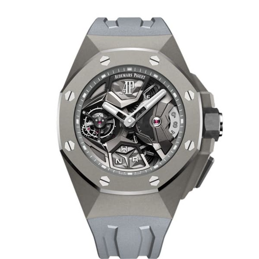 Audemars Piguet - Royal Oak - Tourbillon - 44 MM - Titanium - 26589TI.GG.D006CA.01