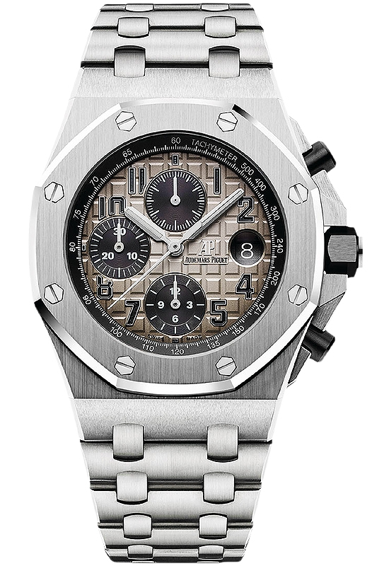 Audemars Piguet - Royal Oak Offshore - 42 MM - Platinum - Chronograph - 26470PT.OO.1000PT.01
