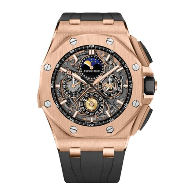 Audemars Piguet - Royal Oak - Perpetual Calendar and Moonphase - 44 MM - Rose Gold - 26571OR.OO.A002CA.01