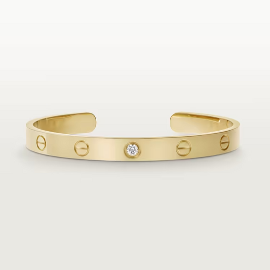 Cartier Love Bracelet - Yellow Gold - Diamond - B6029817