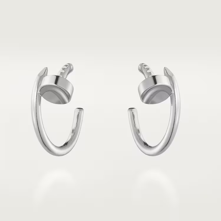 Cartier Juste Un Clou Earrings - White Gold - B8301236