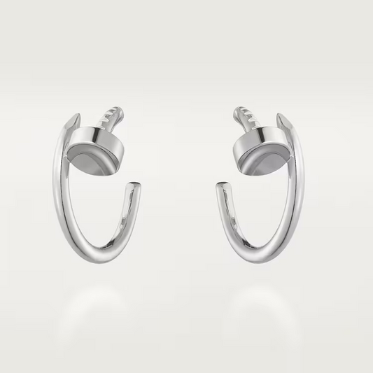 Cartier Juste Un Clou Earrings - White Gold - B8301236