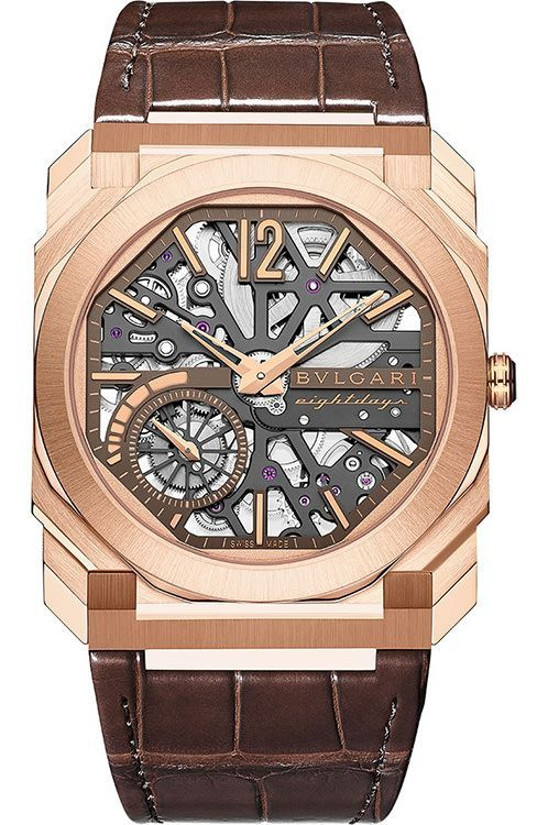 Bvlgari Octo Finissimo - 40 MM - Rose Gold - Skeleton Dial - 103667