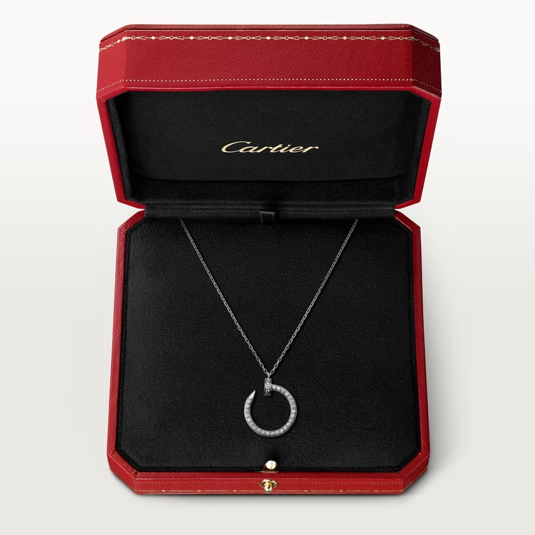 Cartier Juste Un Clou Necklace - White Gold Diamonds - B7224898