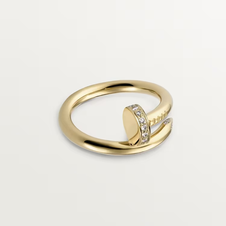 Cartier Juste Un Clou Ring - Yellow Gold Diamonds - B4216900