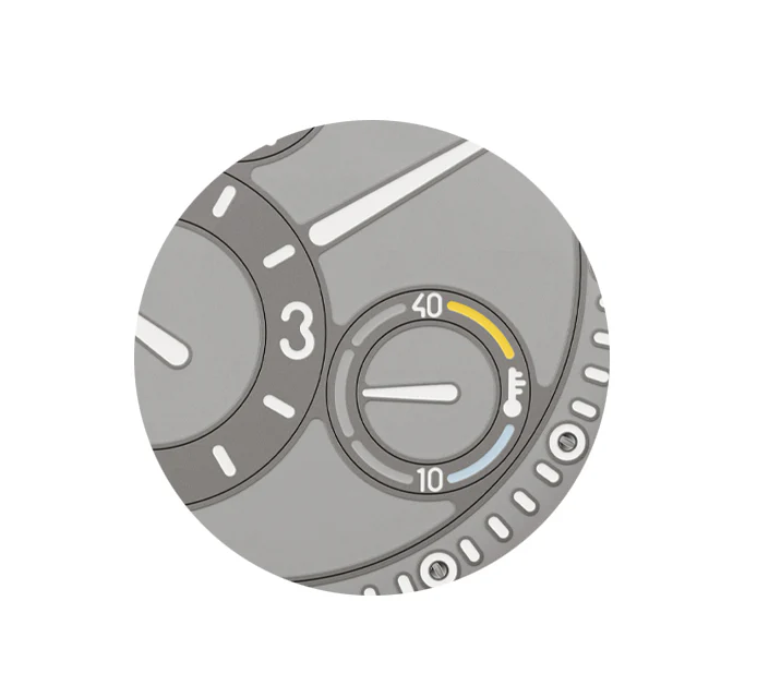 Ressence TYPE 5 L - 46 MM - Titanium - Grey Dial - Type5L