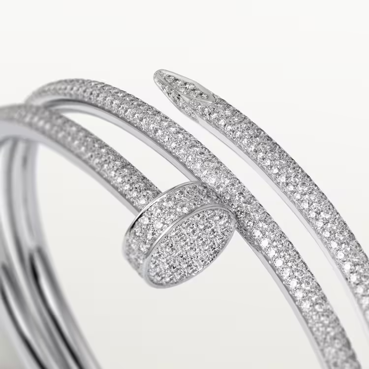 Cartier Juste Un Clou Bracelet - White Gold - Diamonds - N6708717