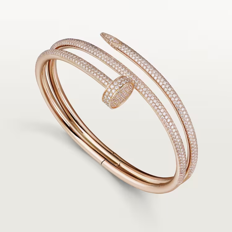 Cartier Juste Un Clou Bracelet - Rose Gold - Diamonds - N6708617