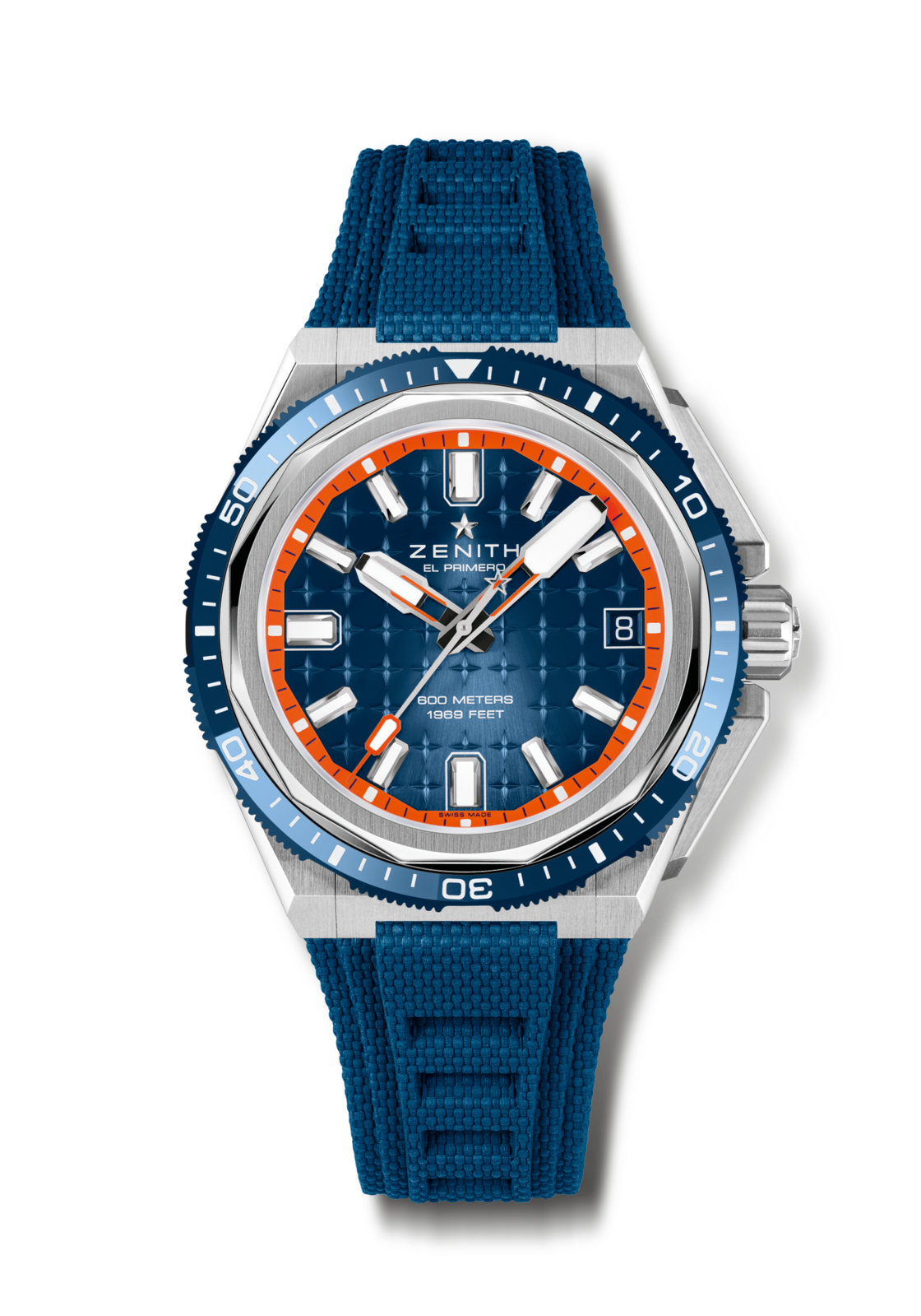 Zenith DEFY Extreme Diver - 42.5 MM - Titanium - Blue Dial - 95.9601.3620/51.I301